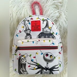 Never used Christmas theme Nightmare Before Christmas backpackk
